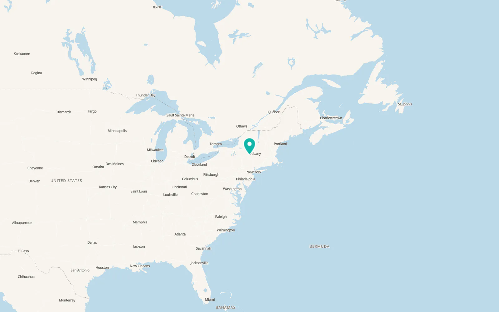 Map of Stamford