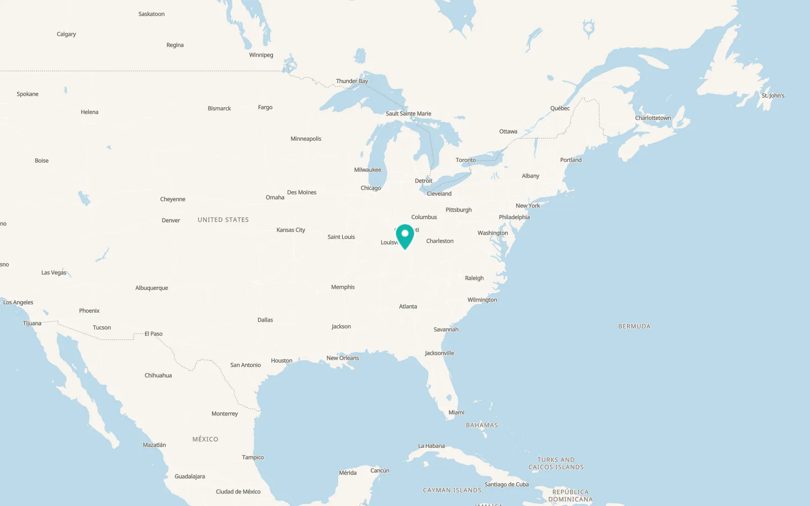 Map of Stanford