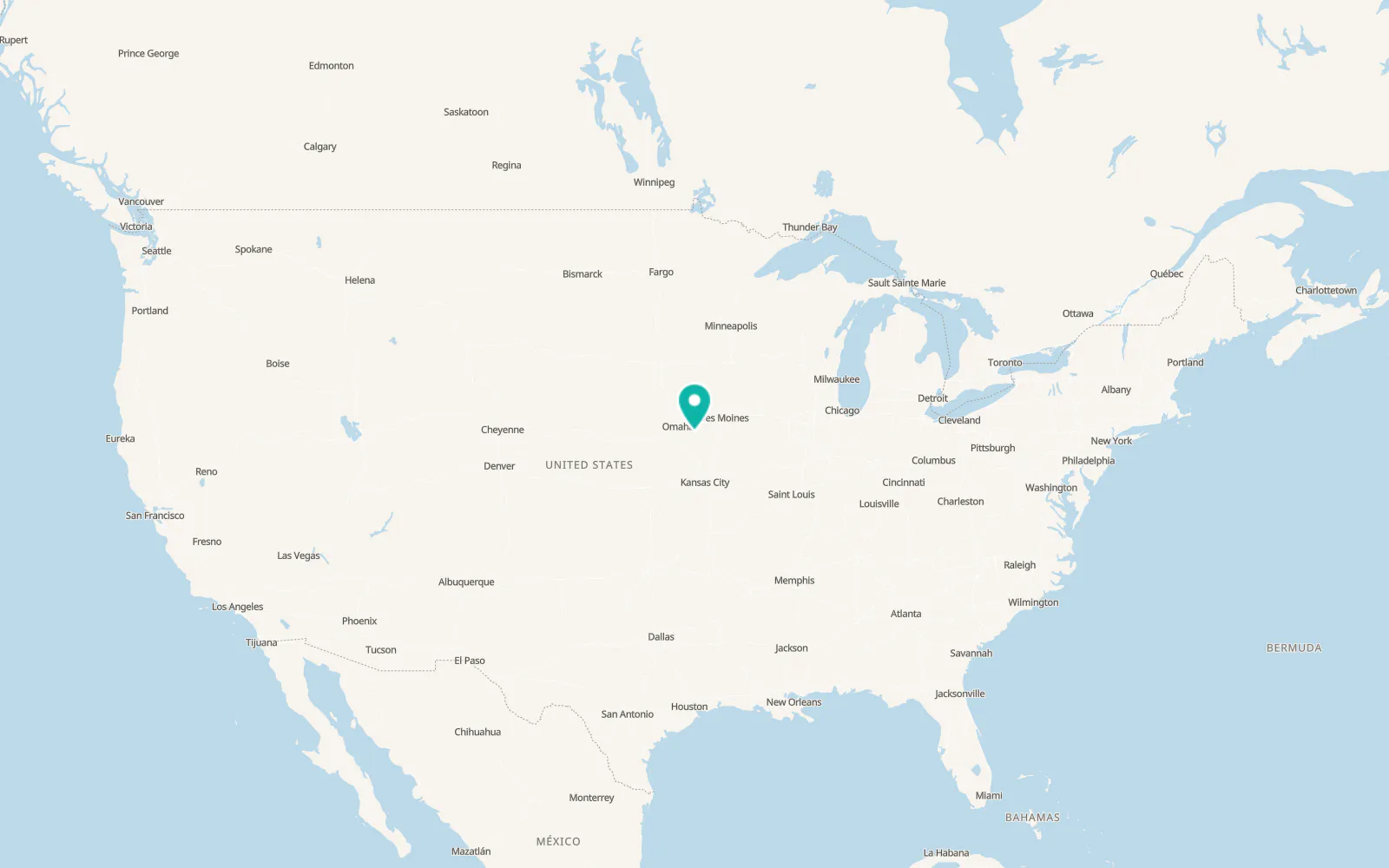 Map of Stanton