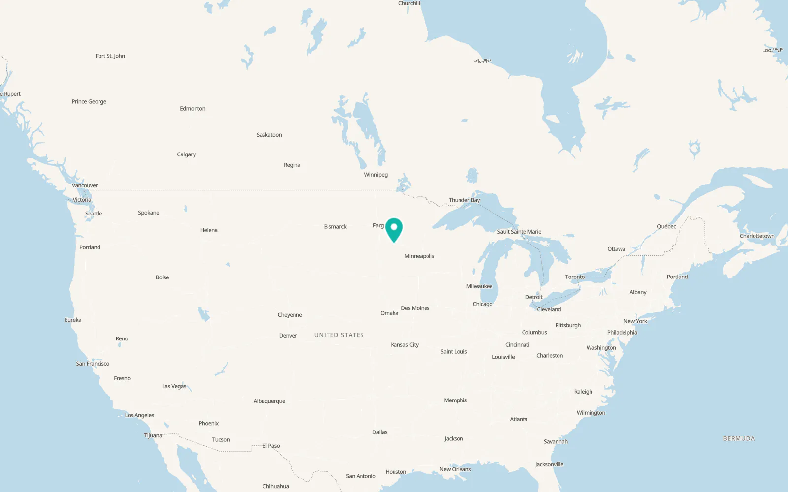 Map of Starbuck