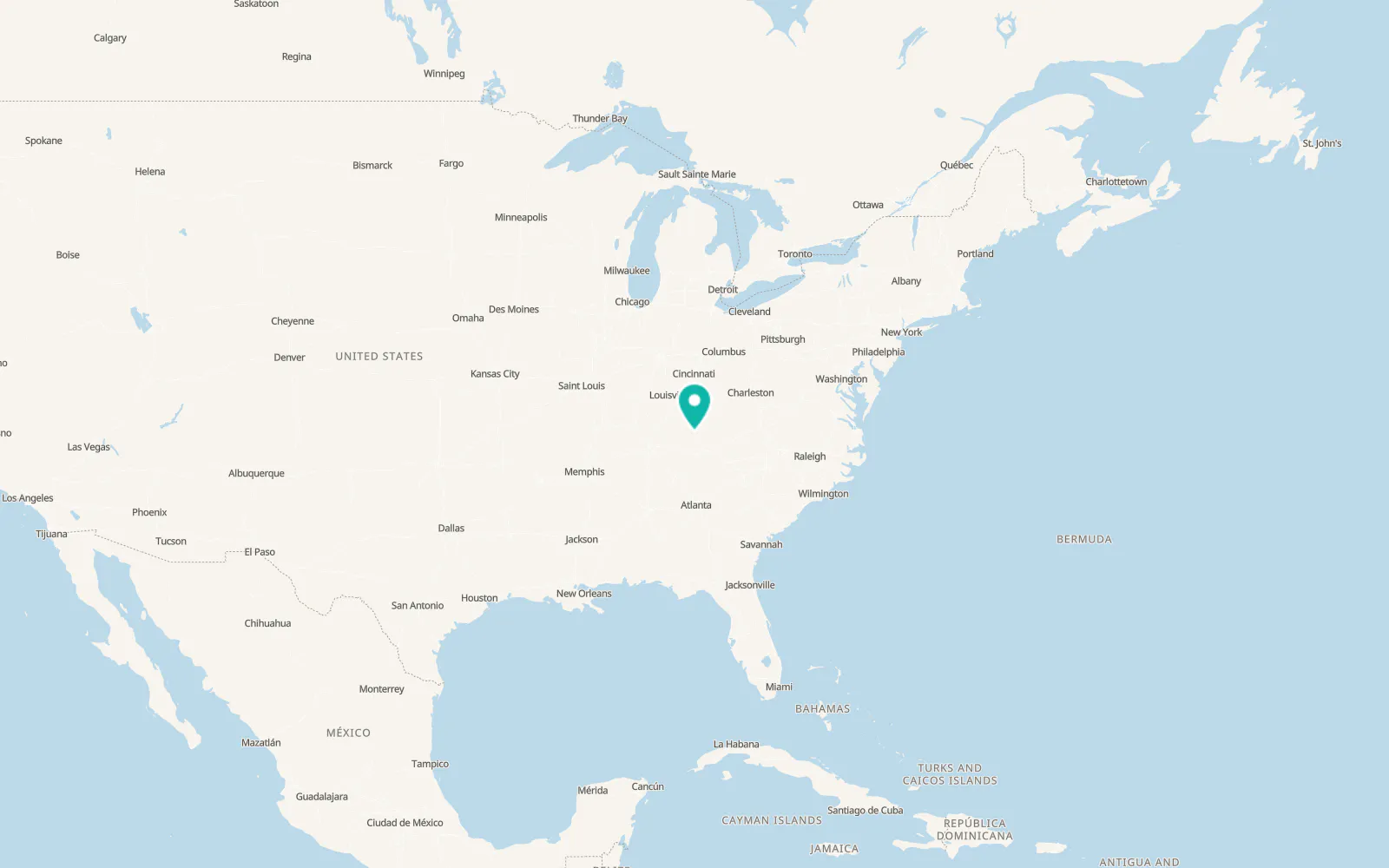 Map of Stearns