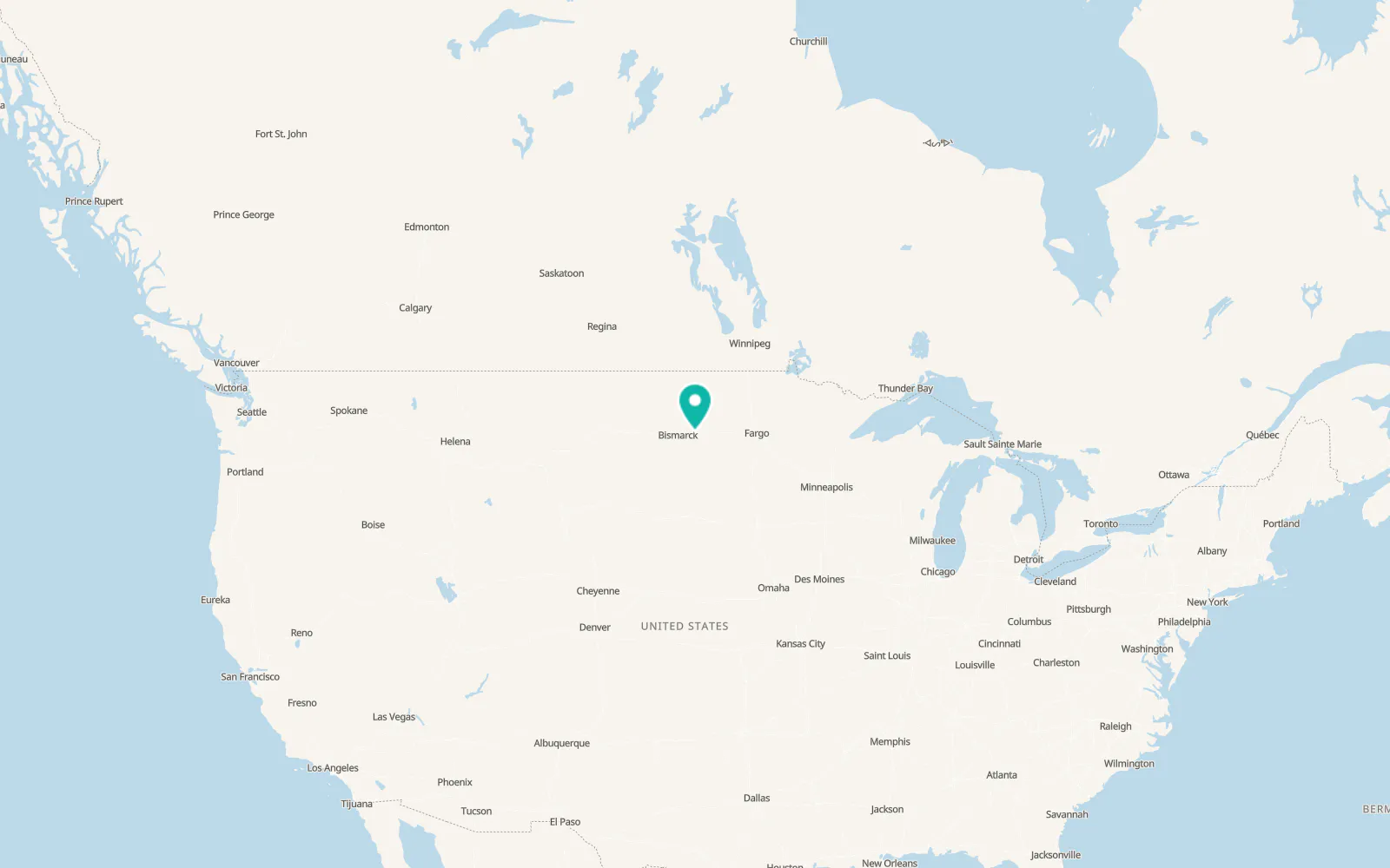 Map of Steele
