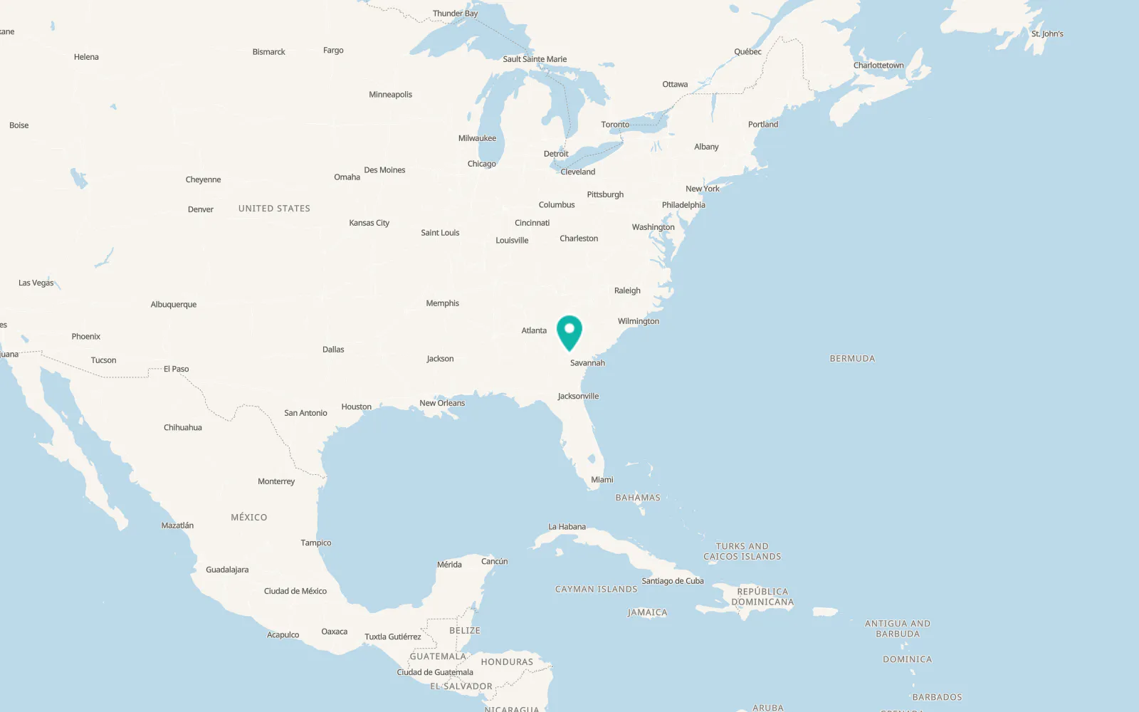 Map of Stillmore