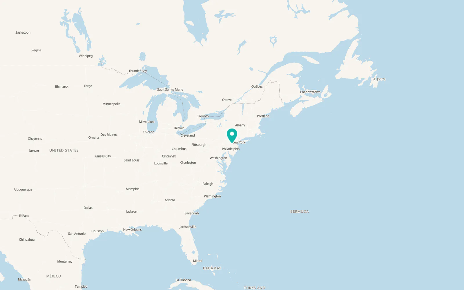 Map of Stockton