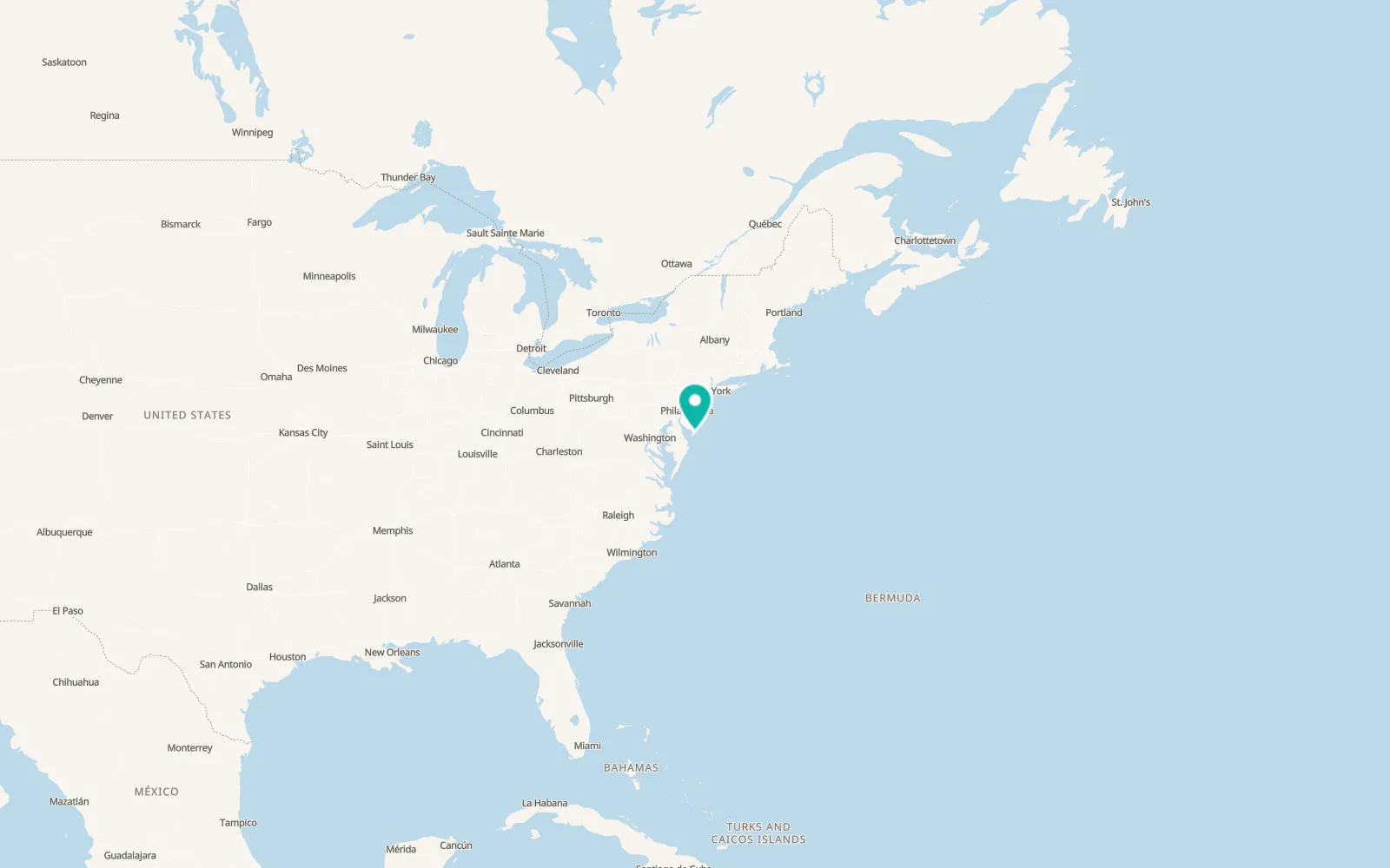 Map of Stone Harbor