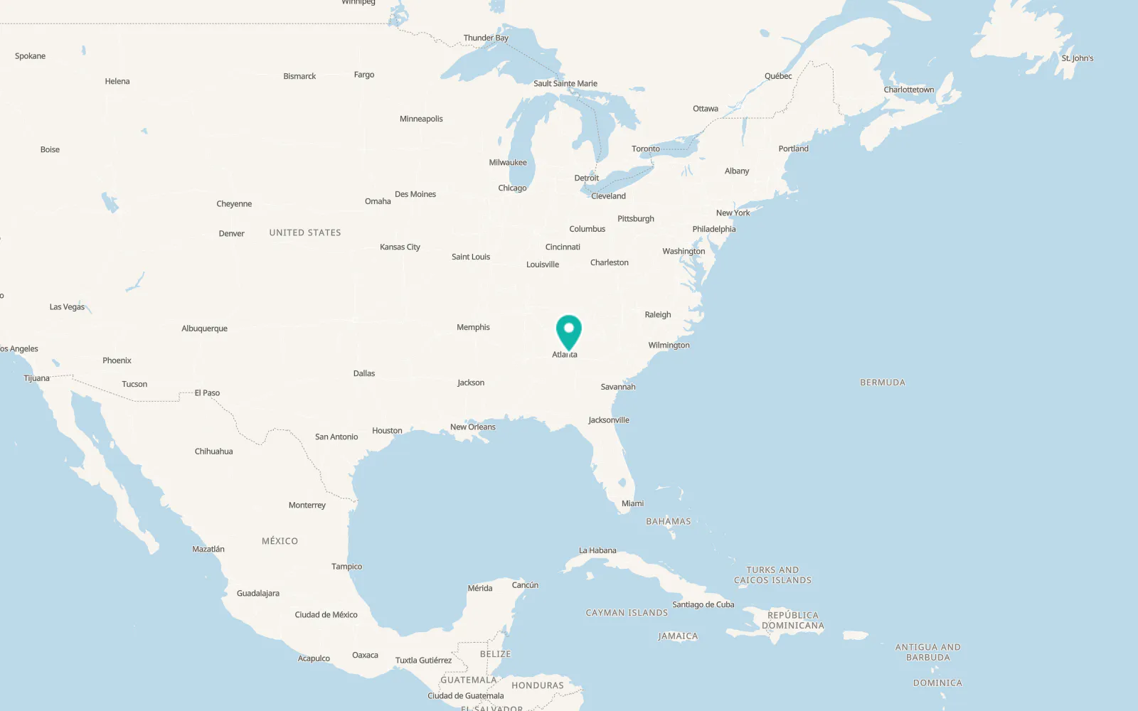Map of Stonecrest