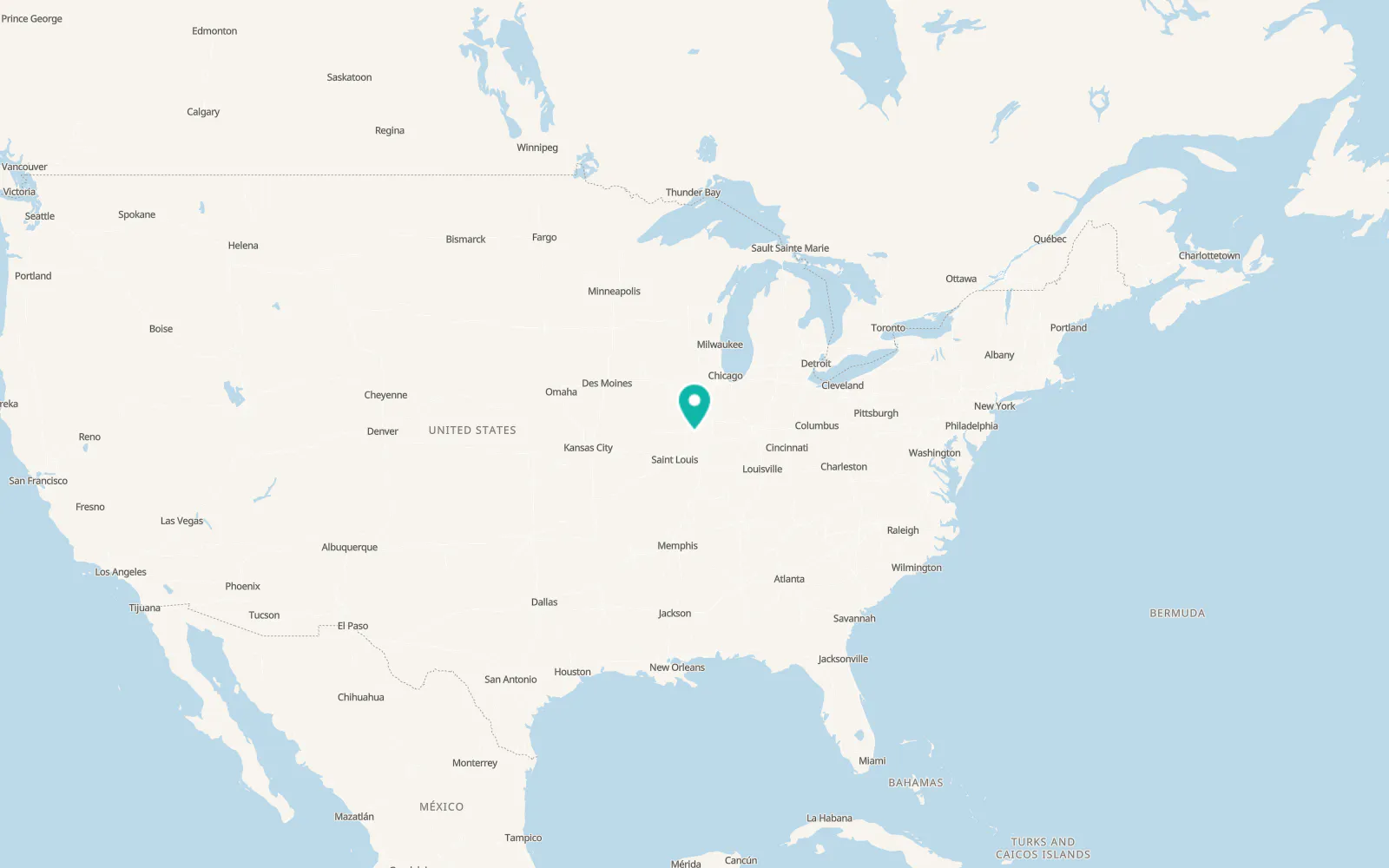 Map of Stonington