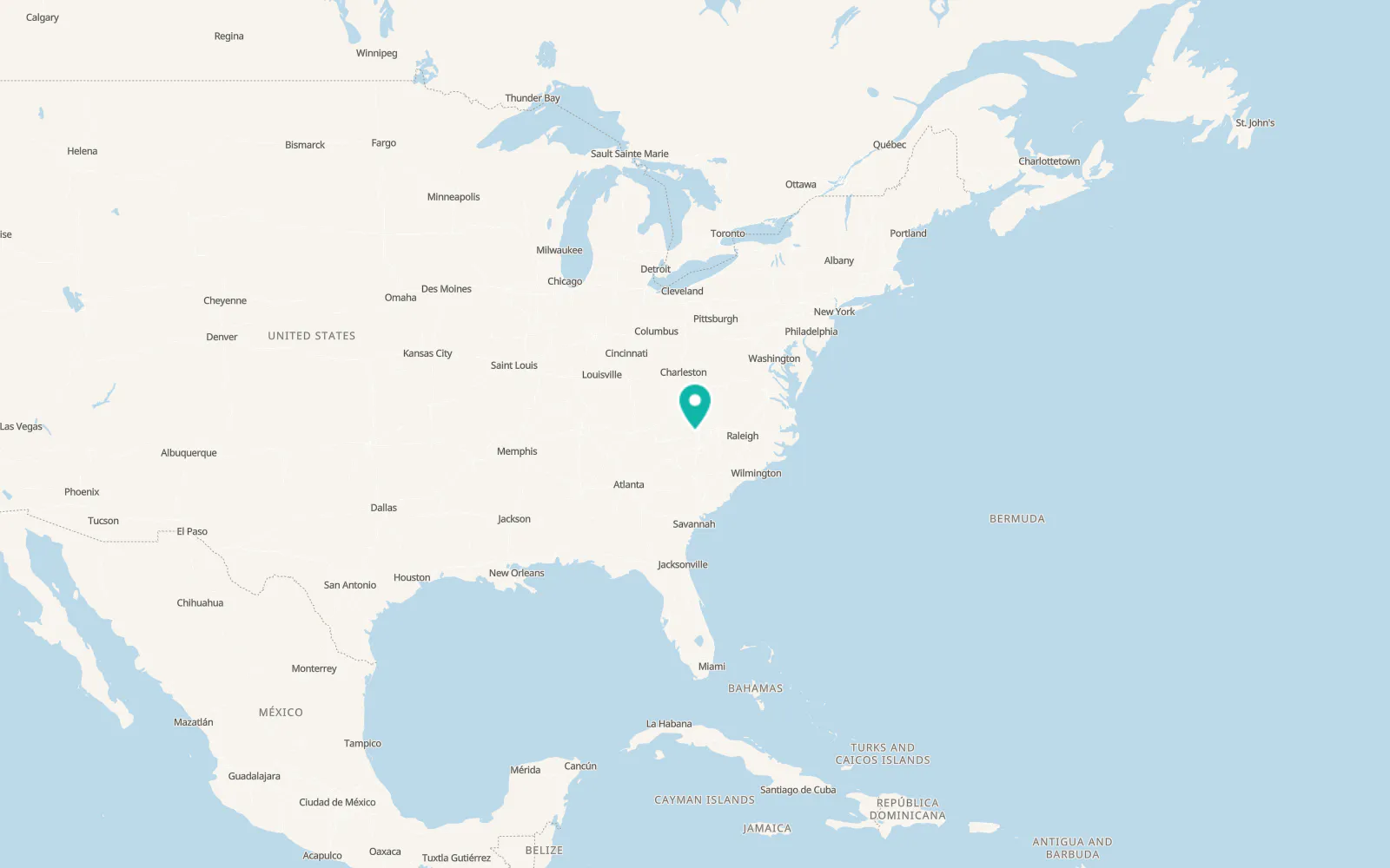 Map of Stony Point
