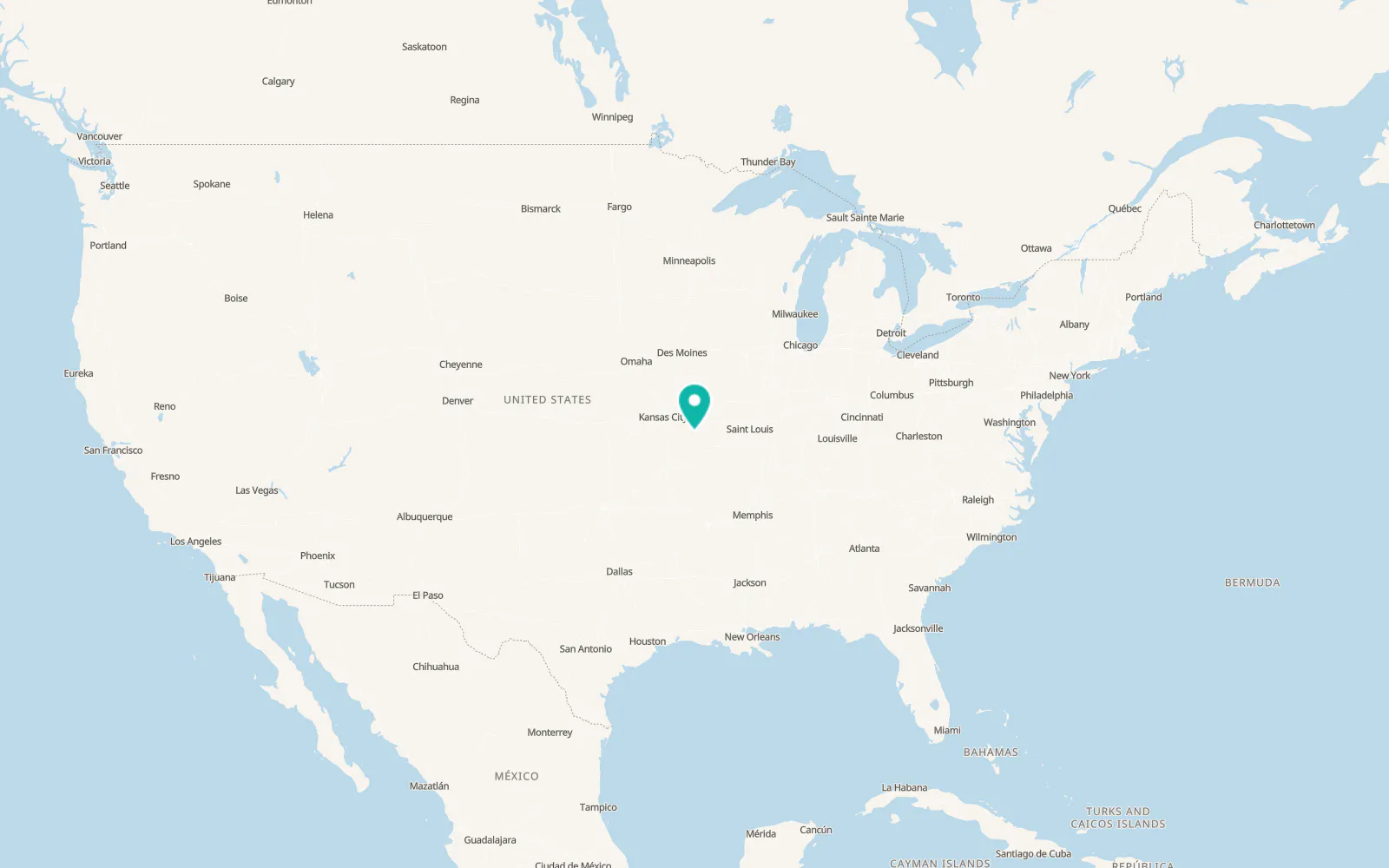 Map of Stover