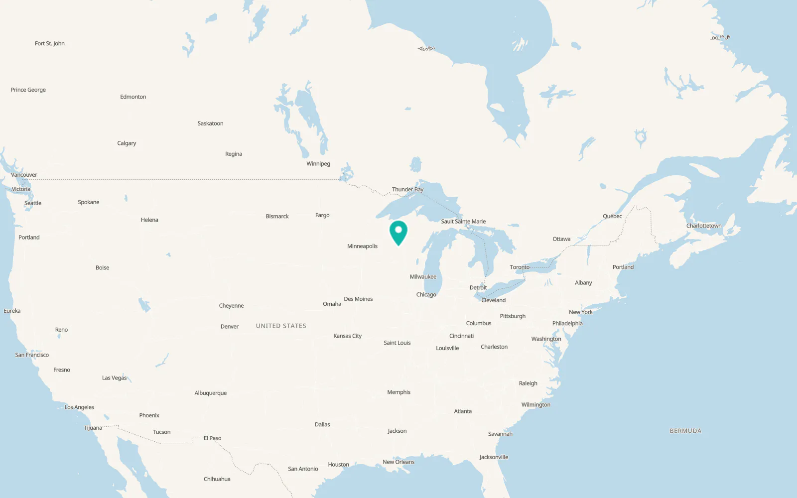 Map of Stratford