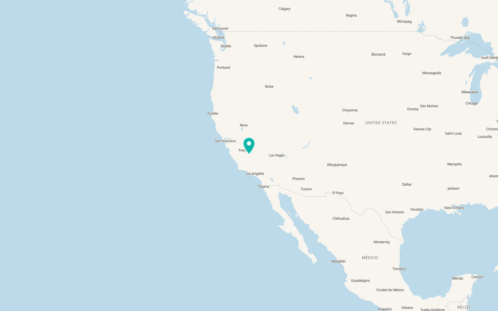 Map of Strathmore
