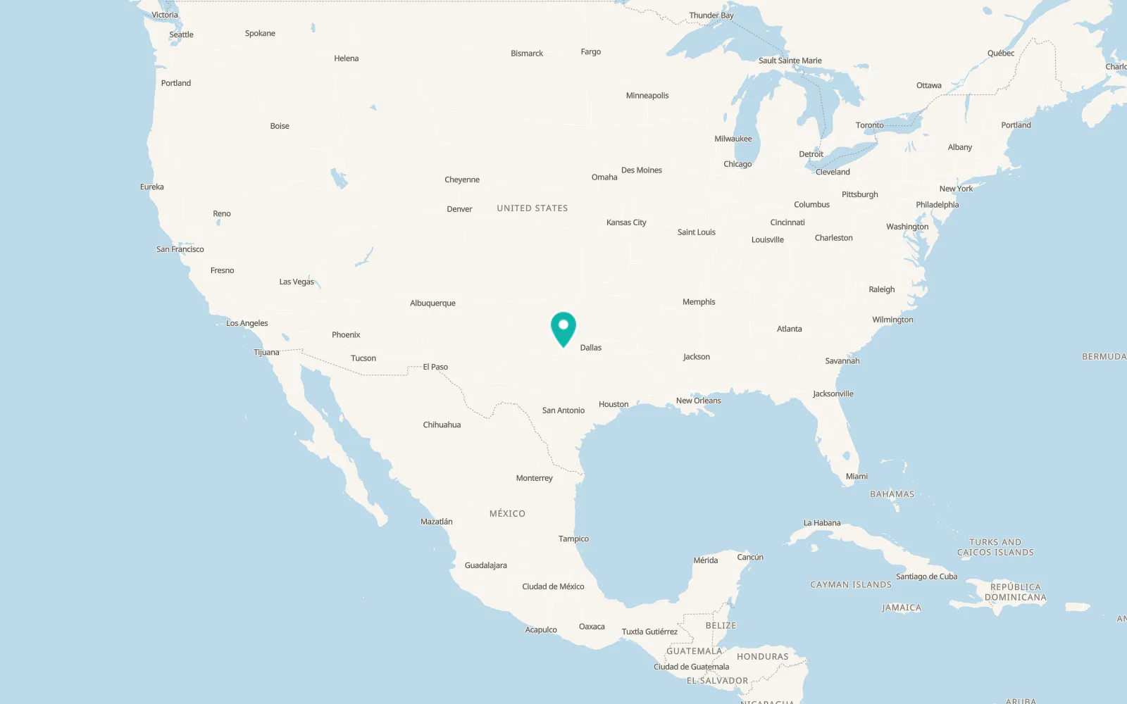 Map of Strawn