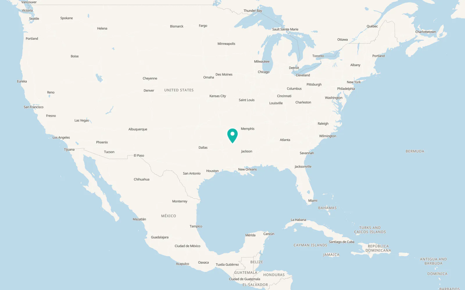 Map of Strong