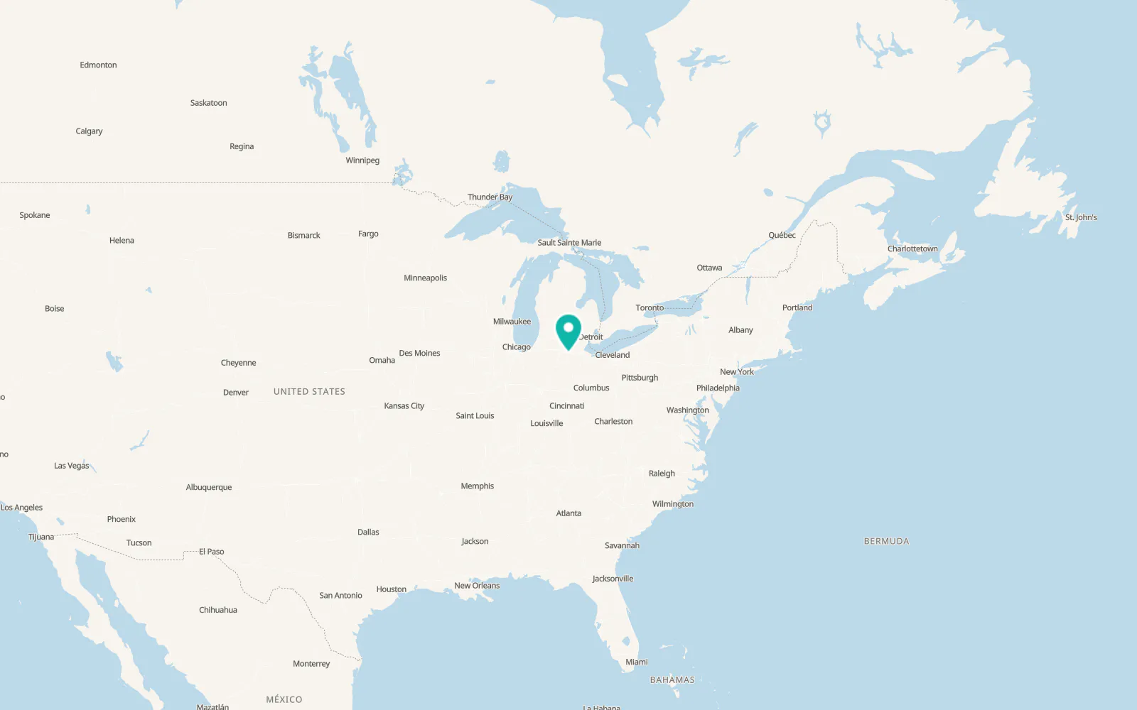 Map of Stryker