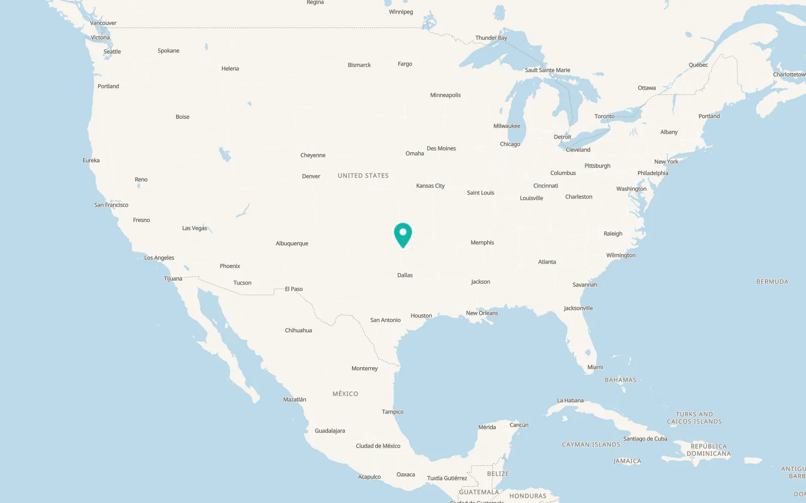 Map of Sulphur