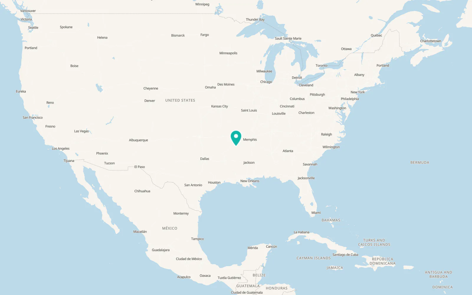 Map of Sulphur Springs