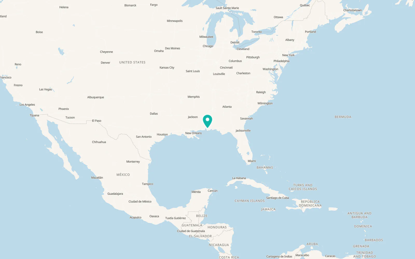 Map of Summerdale