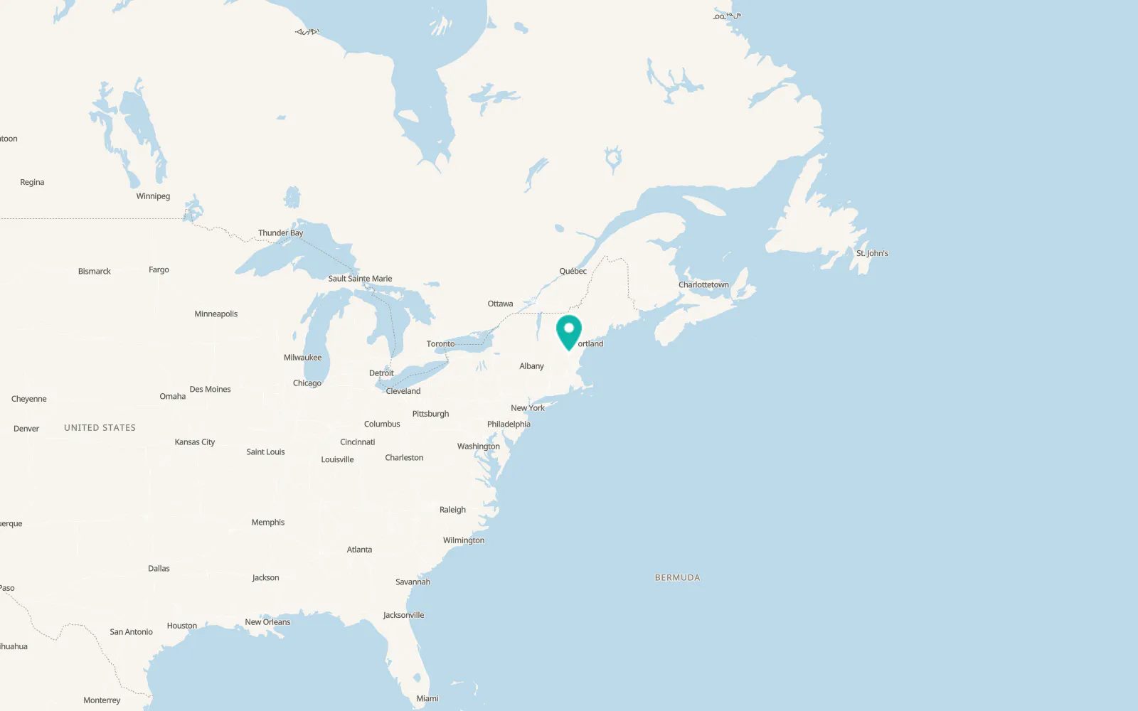 Map of Suncook