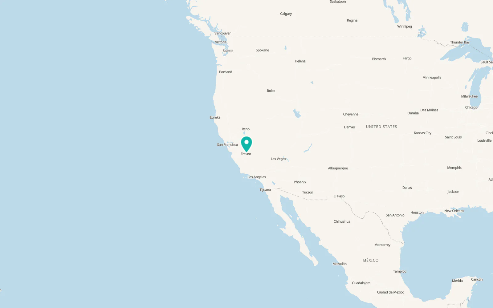 Map of Sunnyside