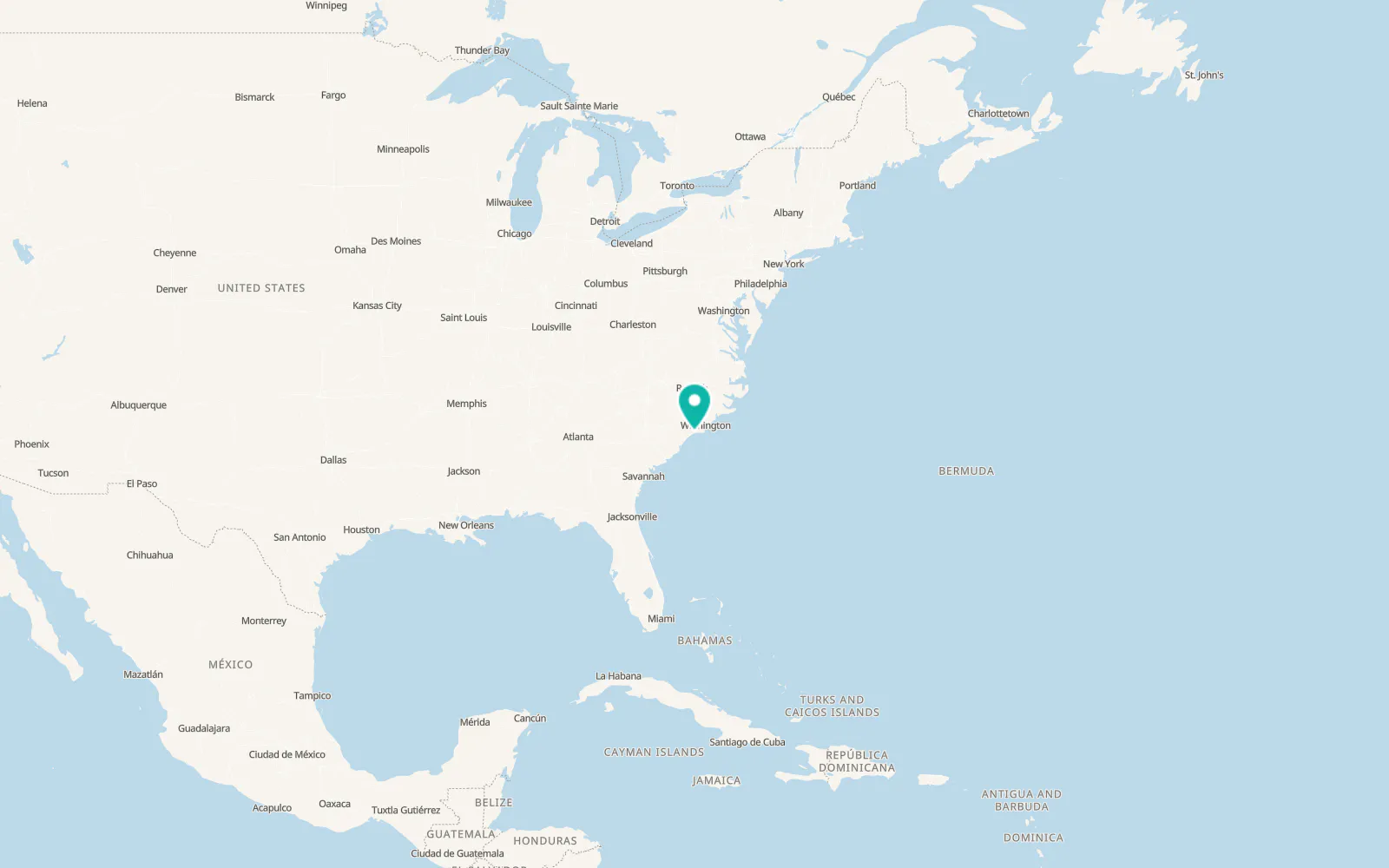 Map of Sunset Beach