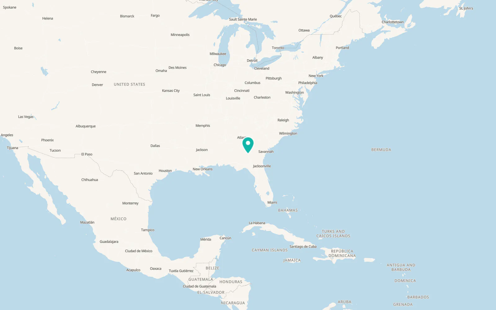 Map of Sycamore