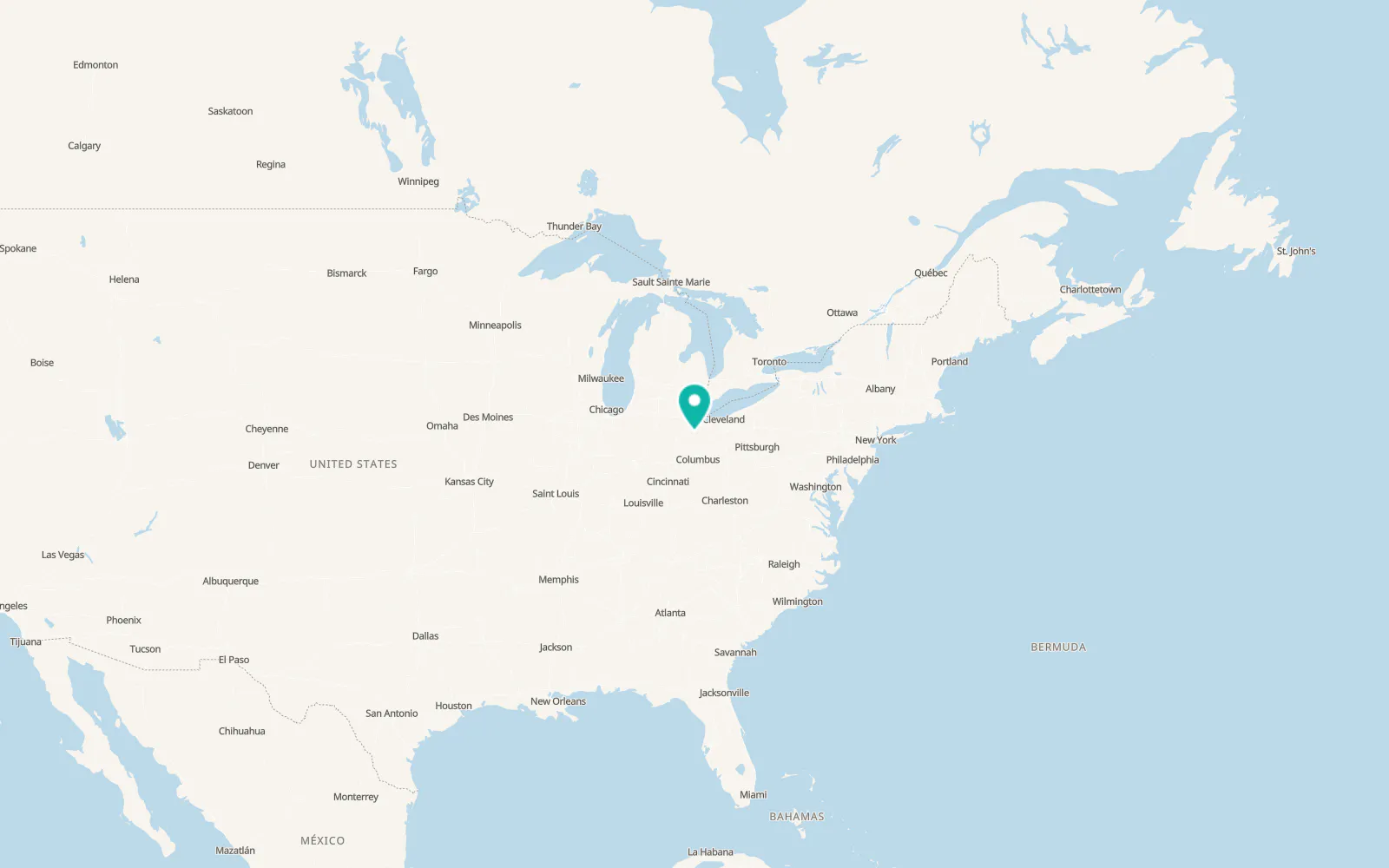 Map of Sycamore
