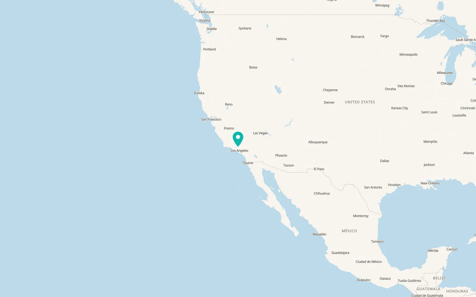 Map of Sylmar