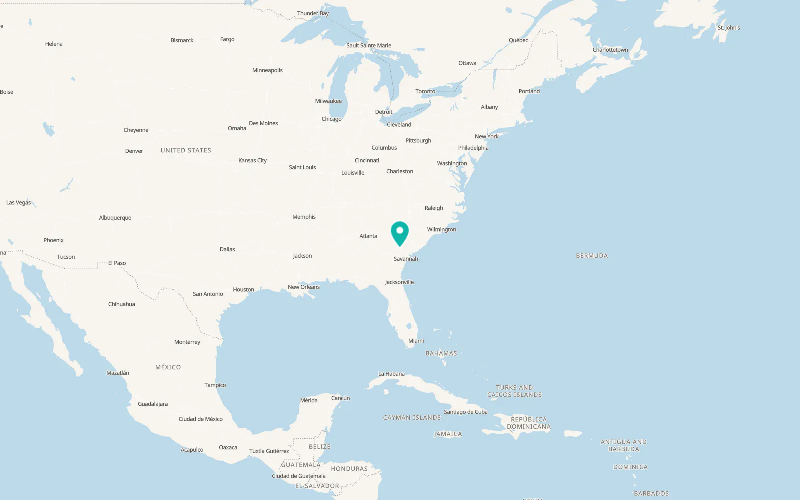 Map of Sylvania