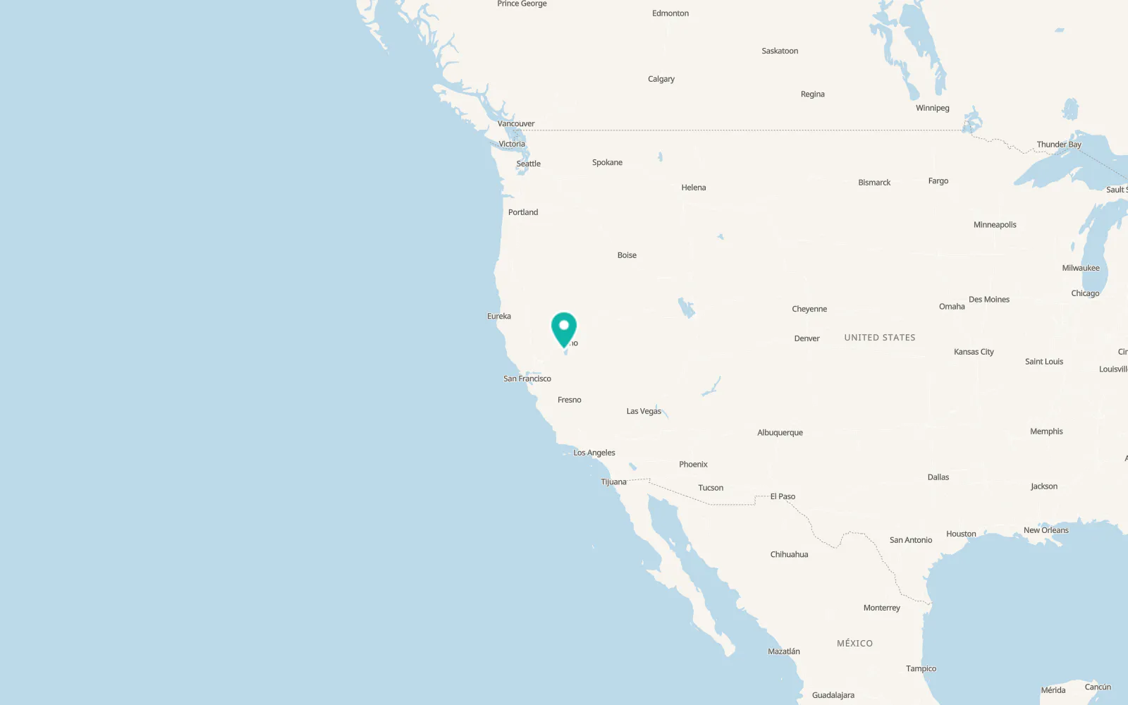 Map of Tahoma