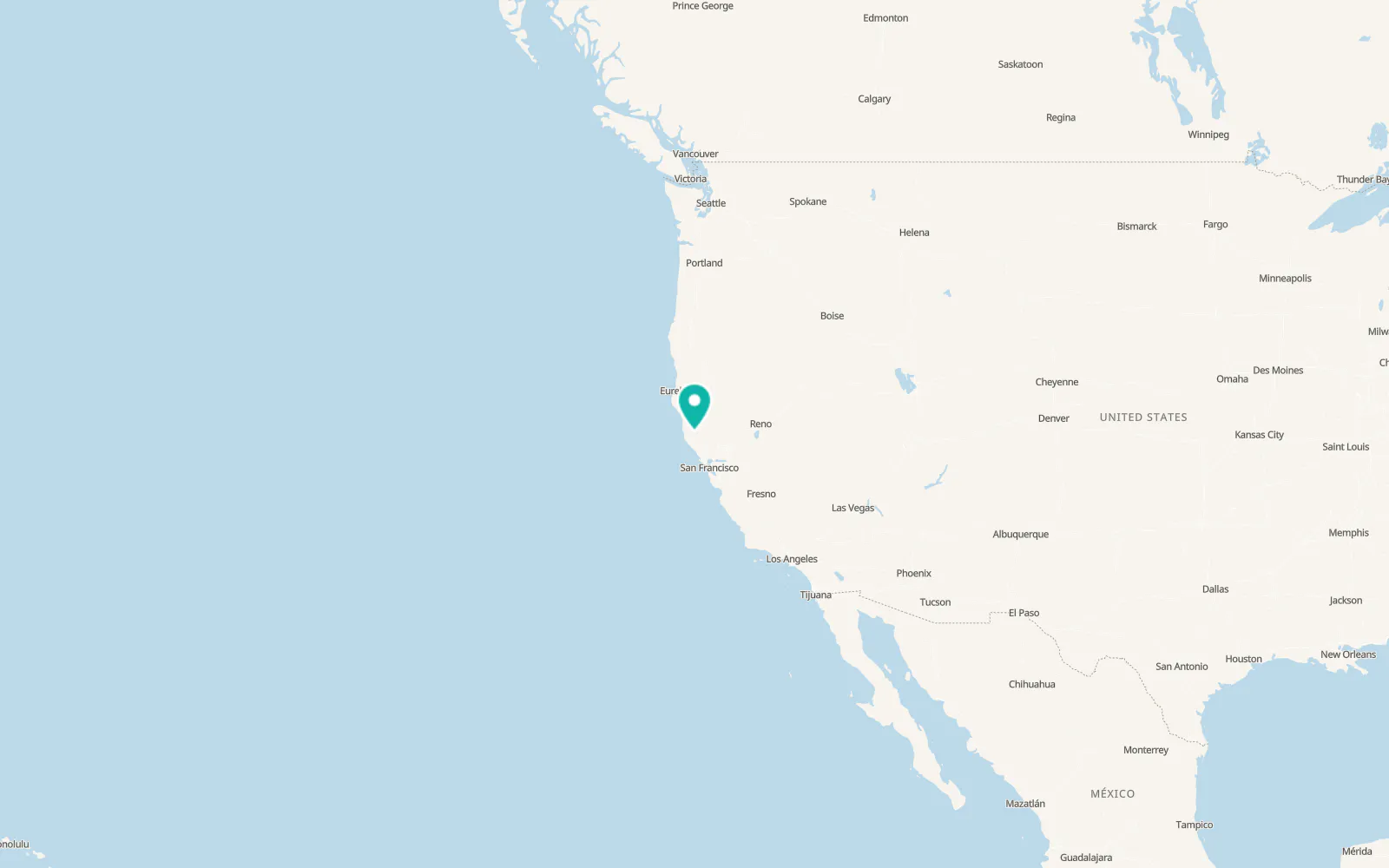 Map of Talmage