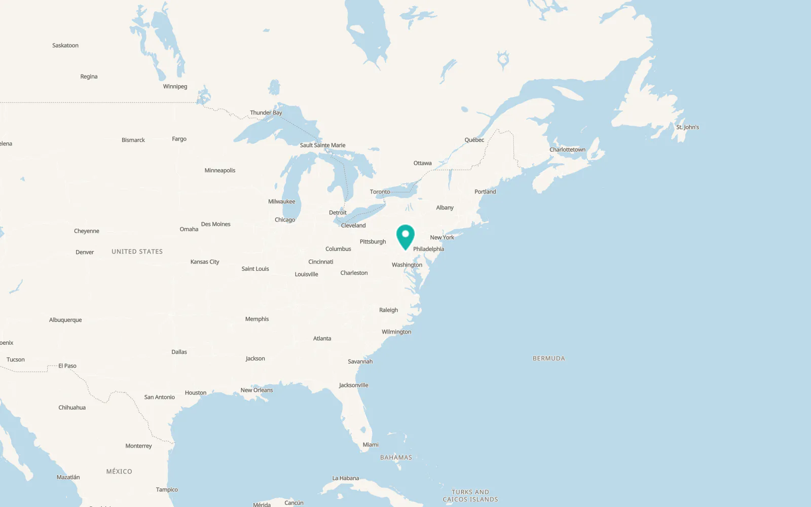 Map of Taneytown