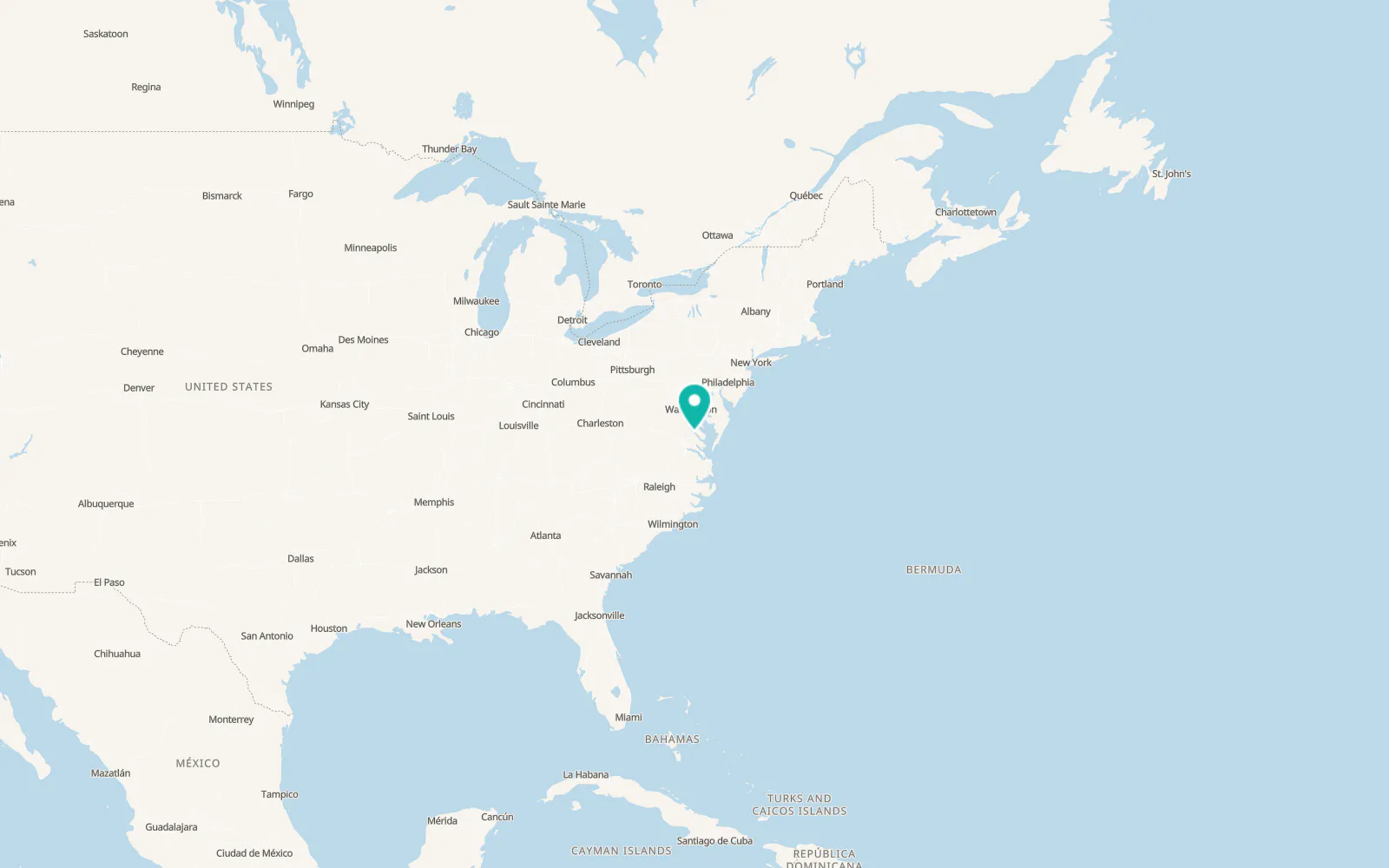 Map of Tappahannock