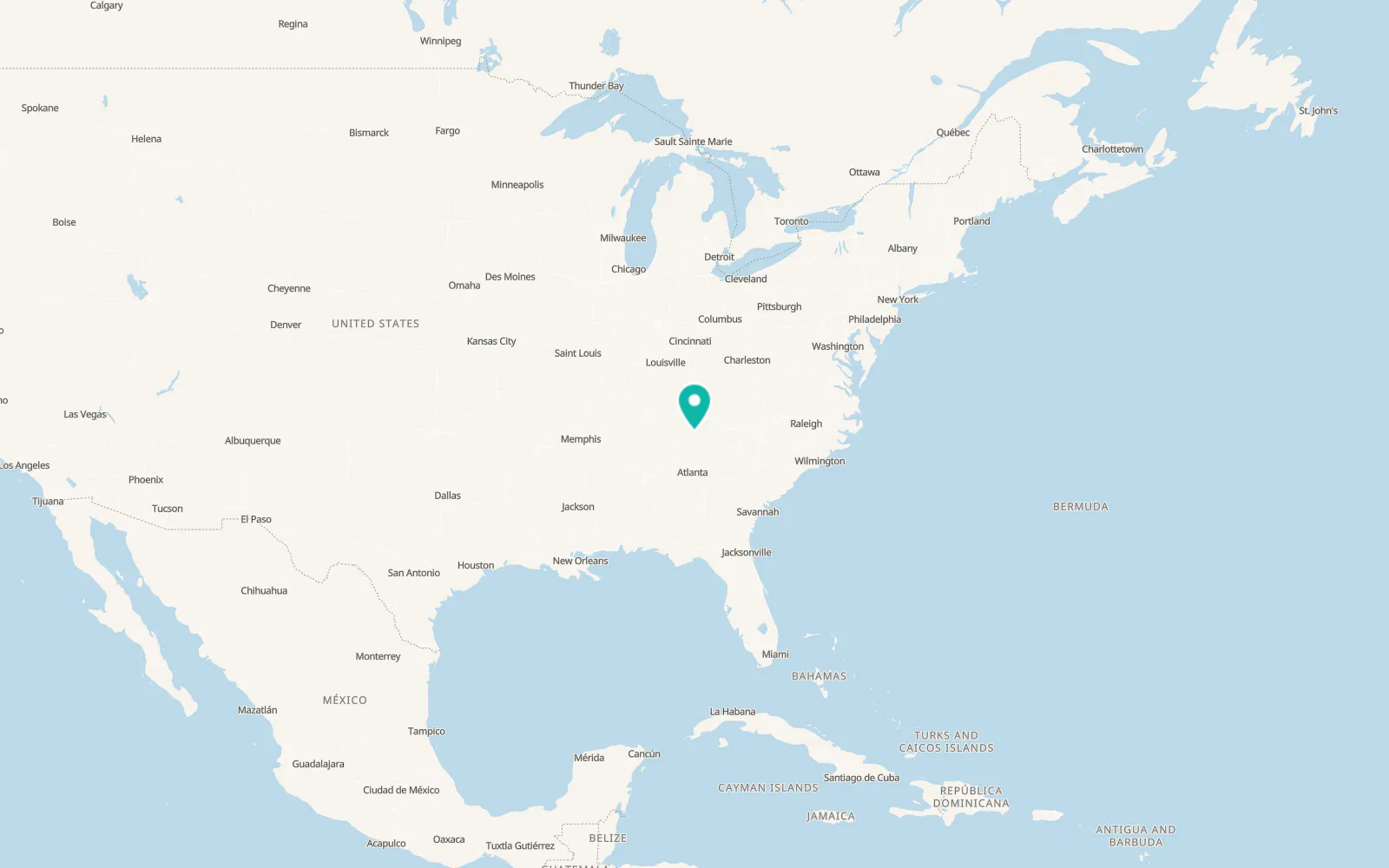 Map of Tellico Plains
