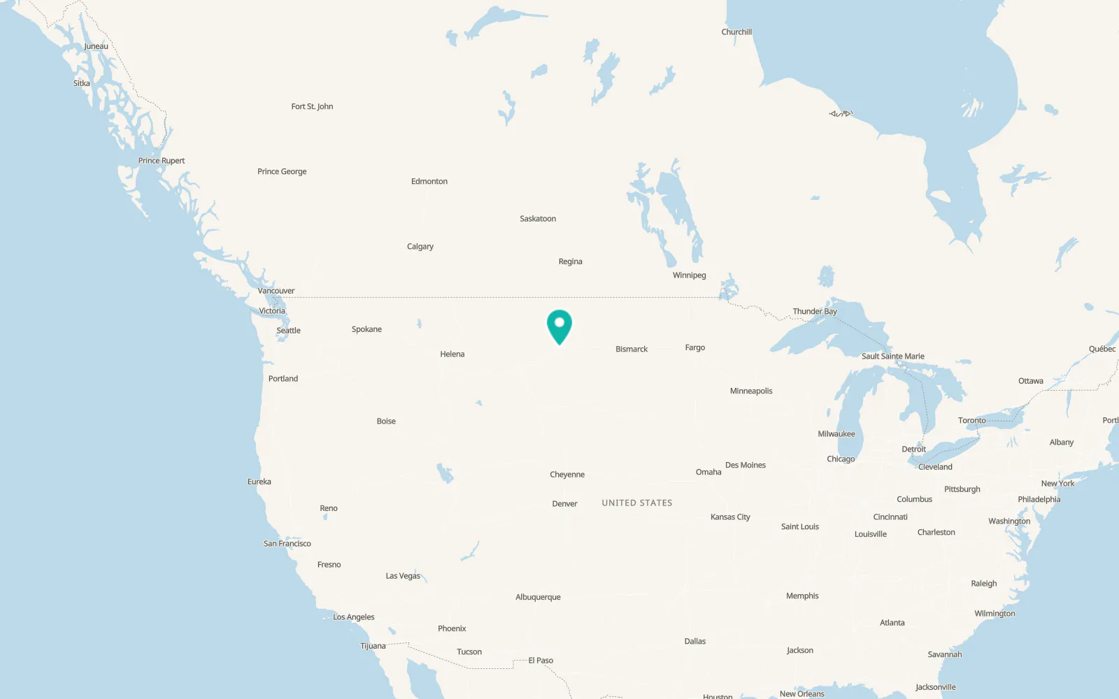 Map of Terry