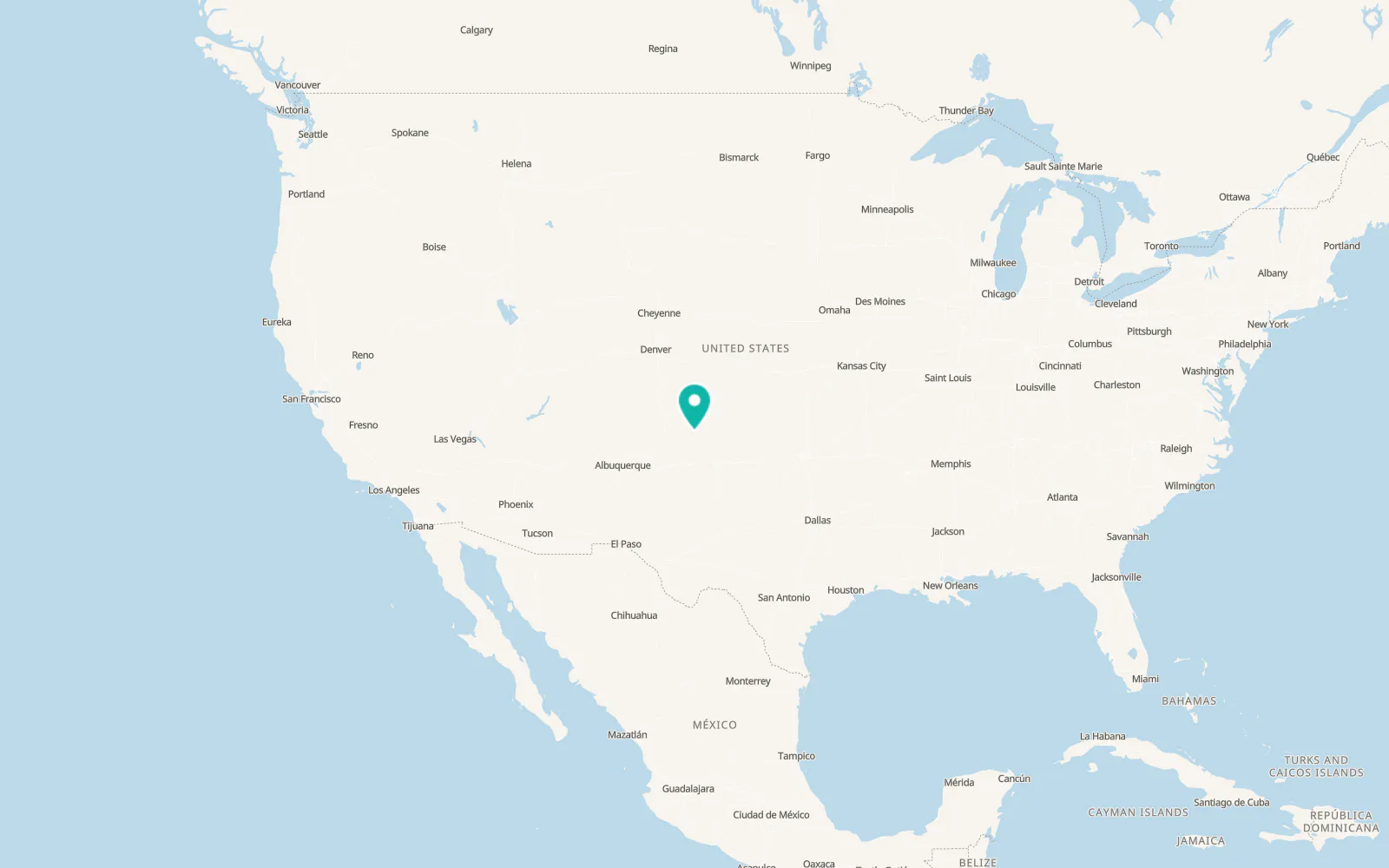 Map of Texline