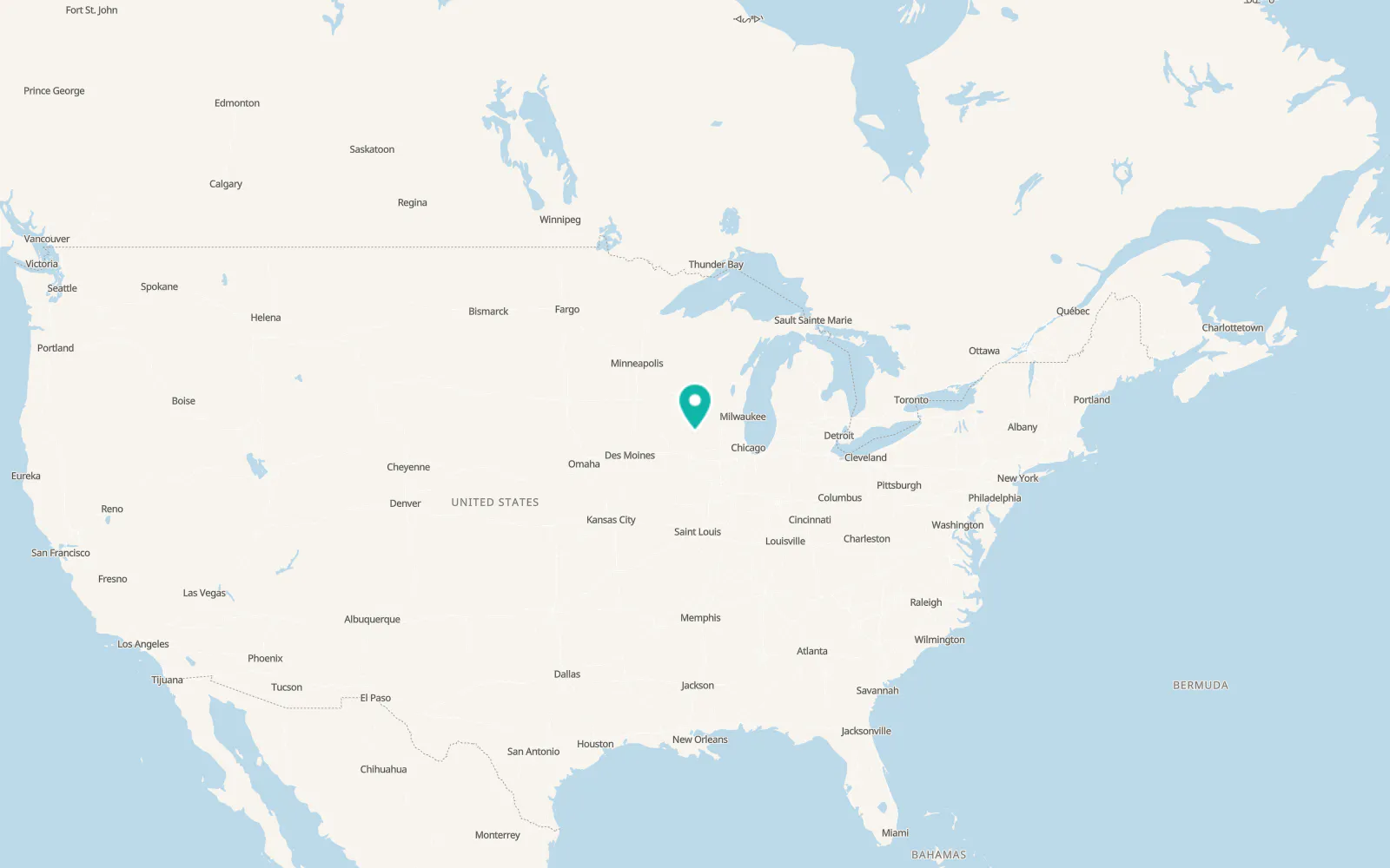 Map of The Galena Territory