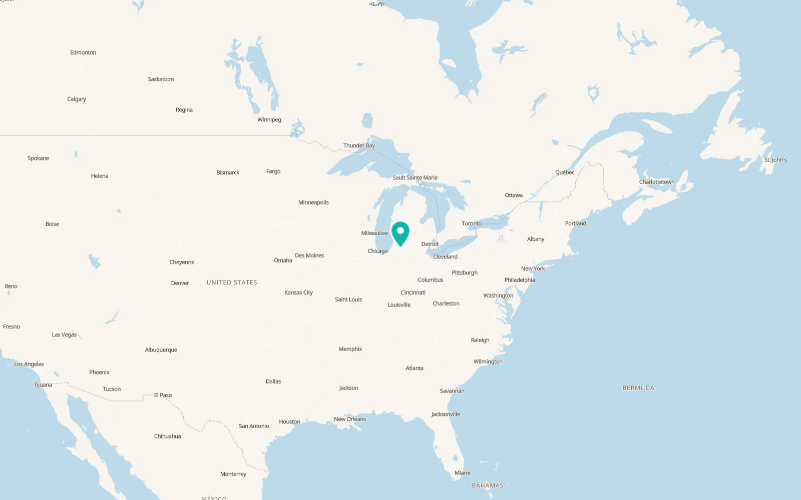 Map of Three Rivers
