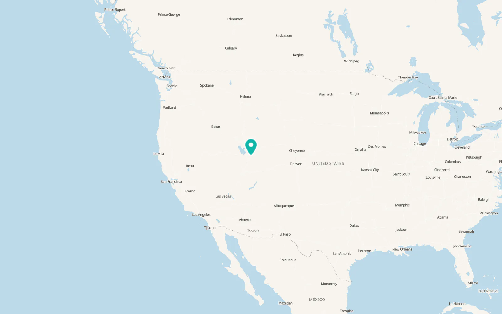 Map of Timber Lakes