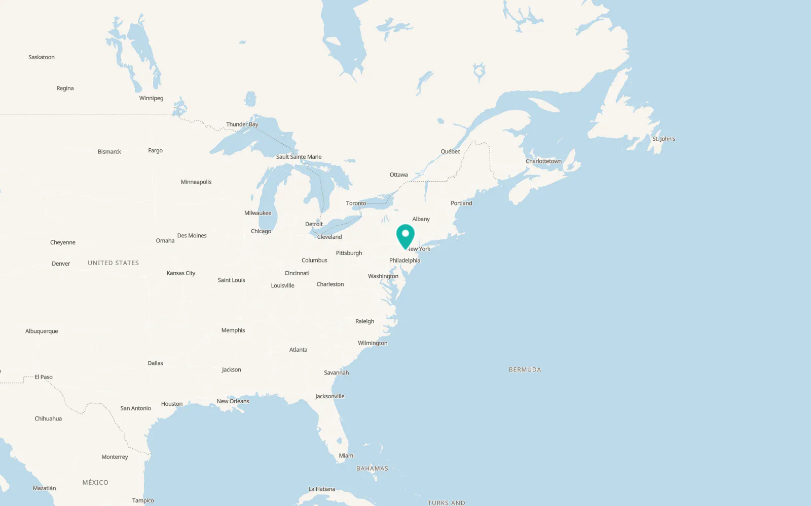 Map of Tinicum