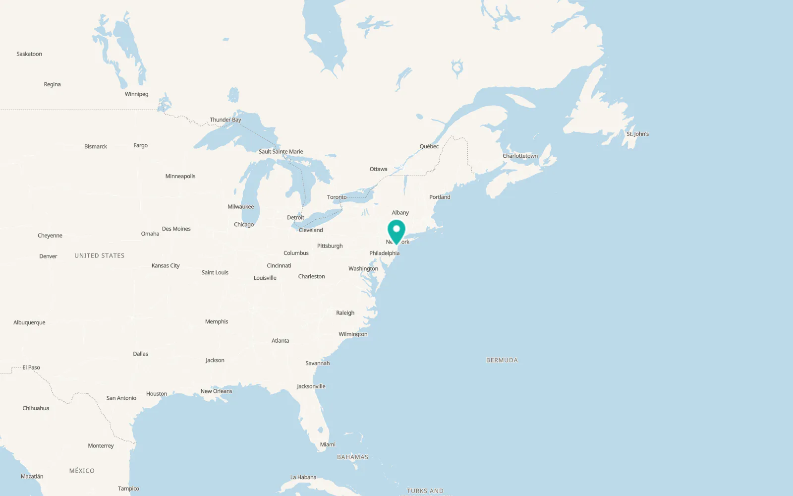 Map of Tinton Falls