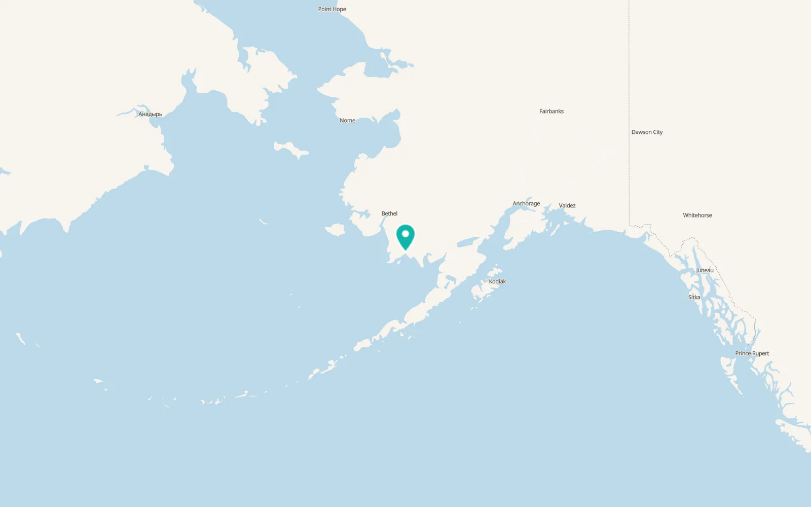 Map of Togiak