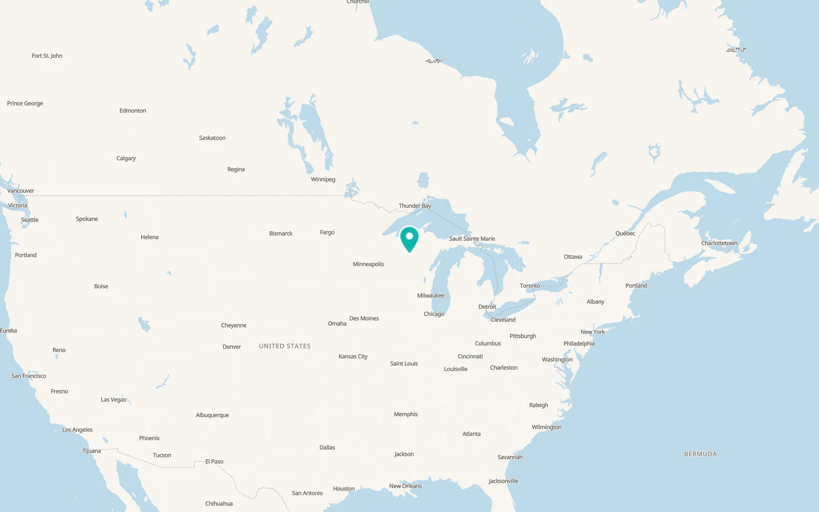 Map of Tomahawk