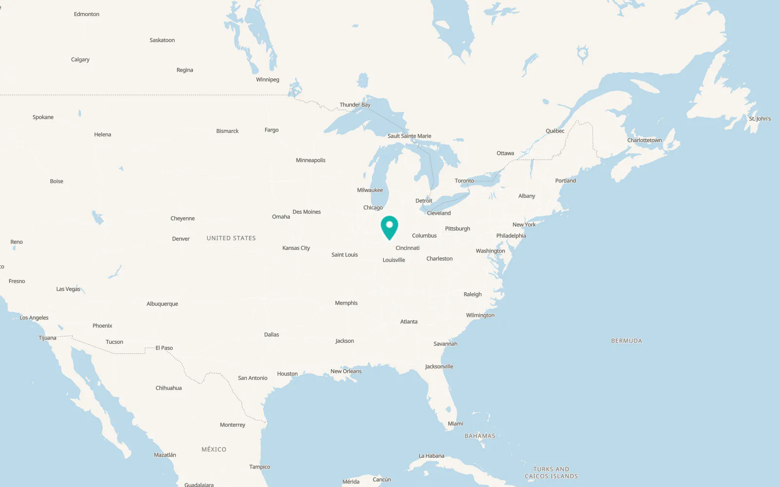 Map of Trafalgar