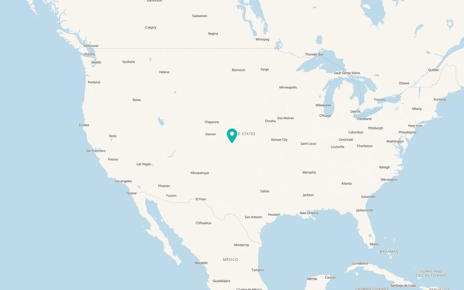 Map of Tribune