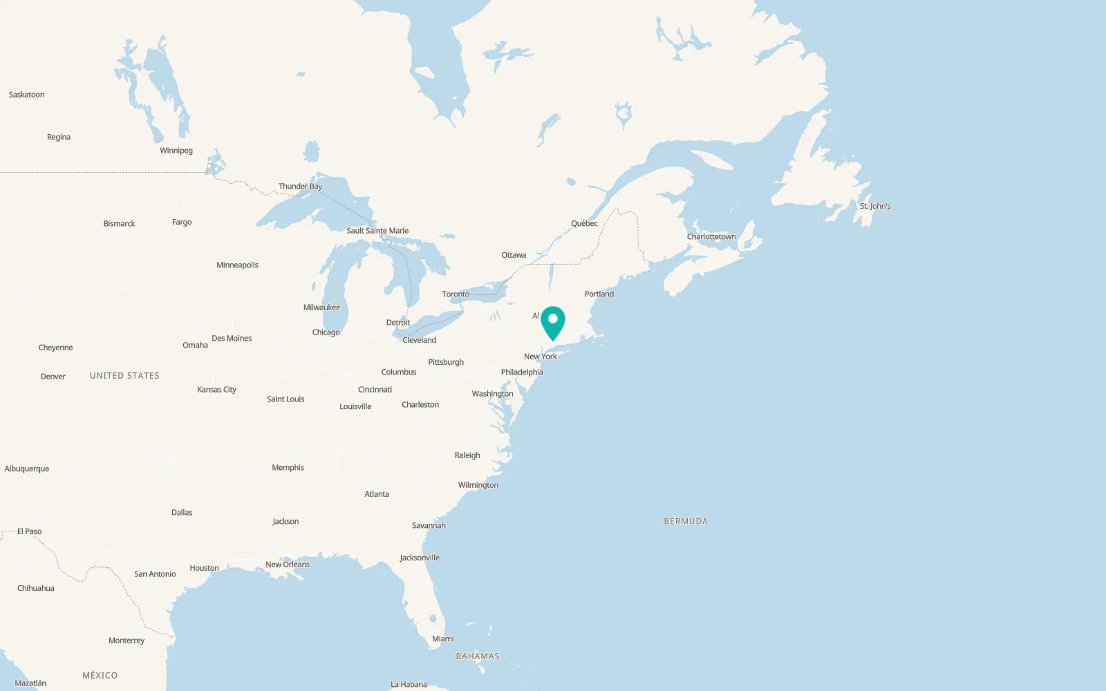 Map of Trumbull