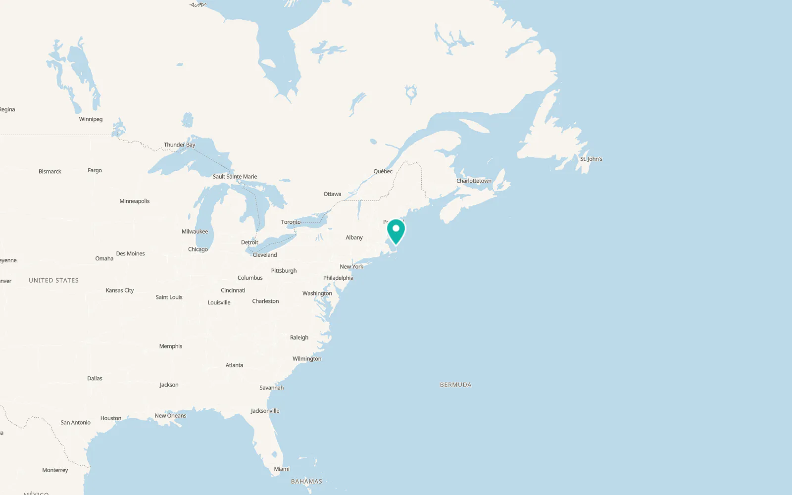 Map of Truro