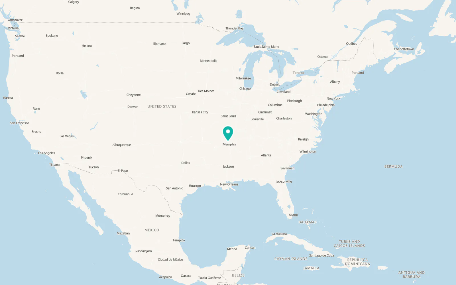 Map of Turrell