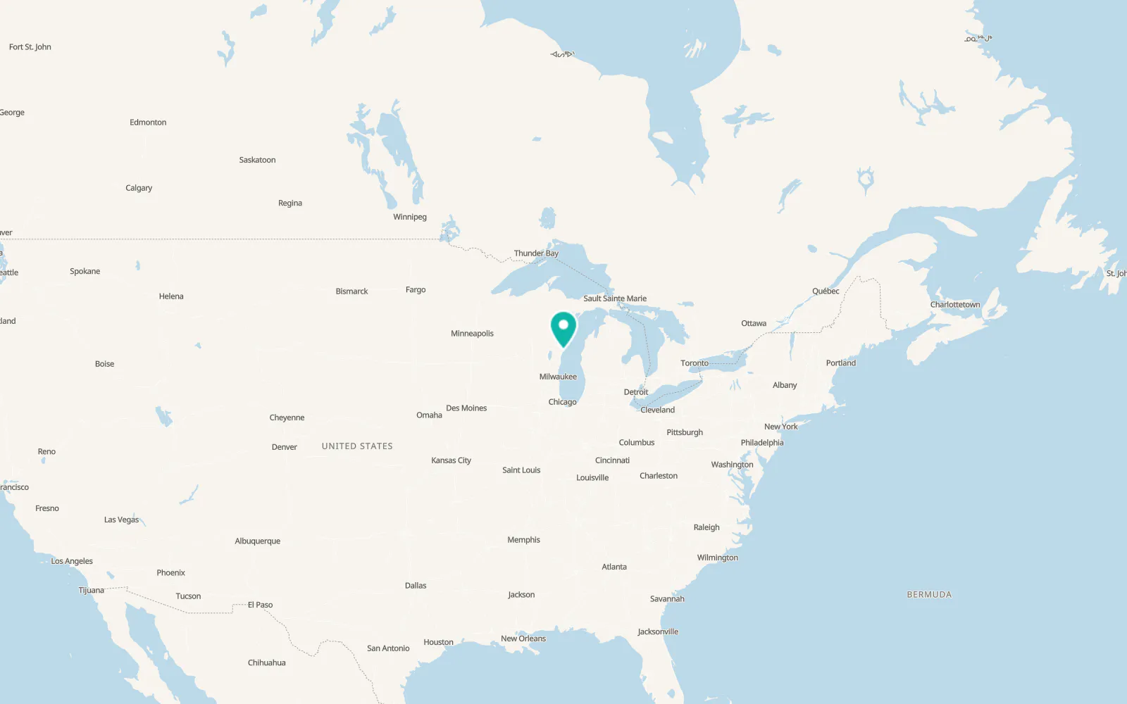 Map of Two Rivers