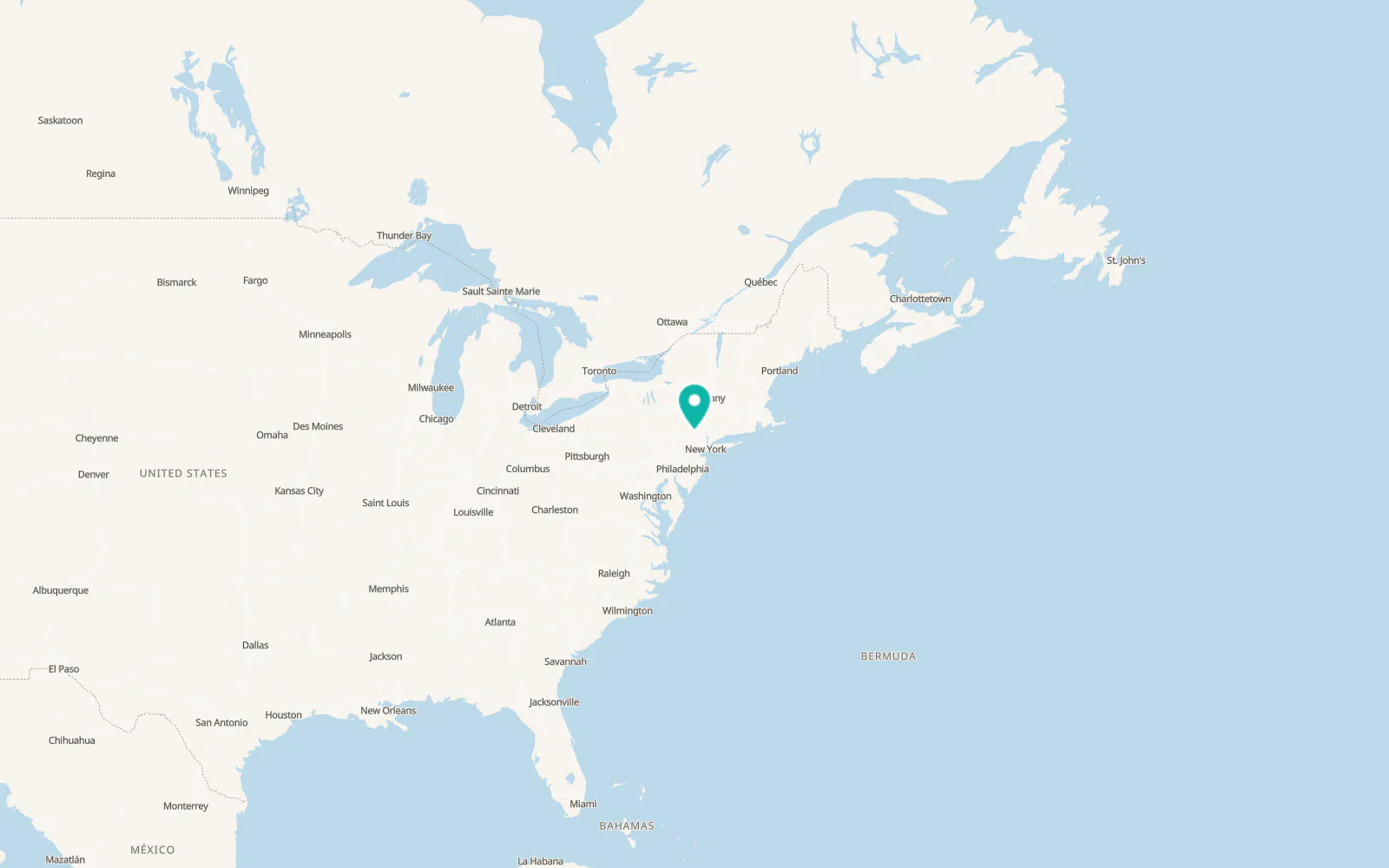 Map of Unionville