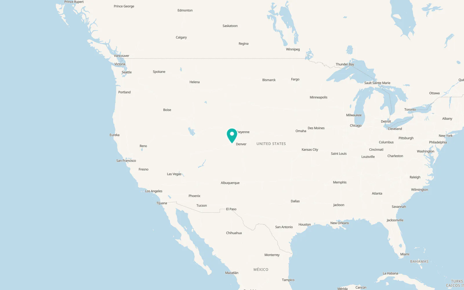Map of Vail